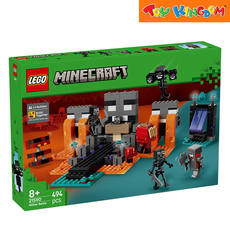 LEGO Minecraft 21590 Wither Battle 494 pieces Building Blocks – Toy Kingdom