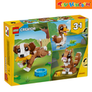 LEGO Creator 3-in-1 31382 Cute Animals: Playful Puppy Dog 336 pieces Building Blocks
