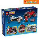 LEGO Sonic 77118 Silver's Car vs. Knuckles' Monster Truck 378 pieces Building Blocks