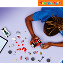 LEGO Sonic 77118 Silver's Car vs. Knuckles' Monster Truck 378 pieces Building Blocks