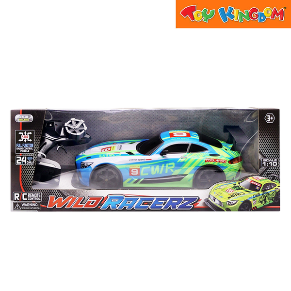 Dream Machine 1:10 Scale Wild Racerz R/C Drift Racing Car – Toy