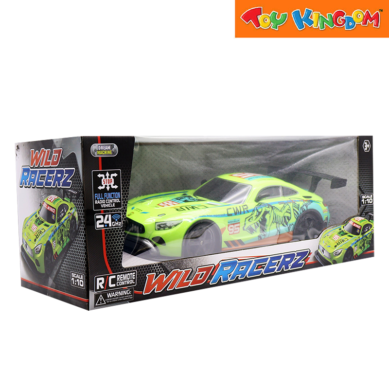 Dream Machine 1:10 Scale Wild Racerz R/C Drift Racing Car – Toy