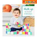 Infantino Press & Stay Sensory Blocks Boho
