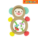Infantino Busy Lil Sensory Rattle - Monkey