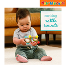 Infantino Busy Lil Sensory Rattle - Monkey