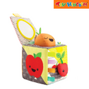 Infantino Peek & Seek Sensory Discovery Cube - Fruits