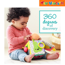 Infantino Peek & Seek Sensory Discovery Cube - Fruits