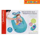 Infantino Topsy Turvy - Whale Bubble Ball Inflatable Bath Tub Teal