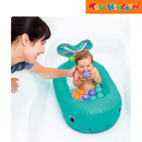 Infantino Topsy Turvy - Whale Bubble Ball Inflatable Bath Tub Teal