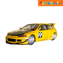 Pop Race Honda Civic EG6 V1.5 Mooneyes 1:64 Car Model