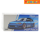 Pop Race Honda Pandem Civic EG6 Chrome 1:64 Car Model