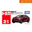 Tomica No. 21 Nissan Leaf Die-cast Car