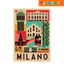 Clementoni Style in the City 1000-piece Jigsaw Puzzle - Milano