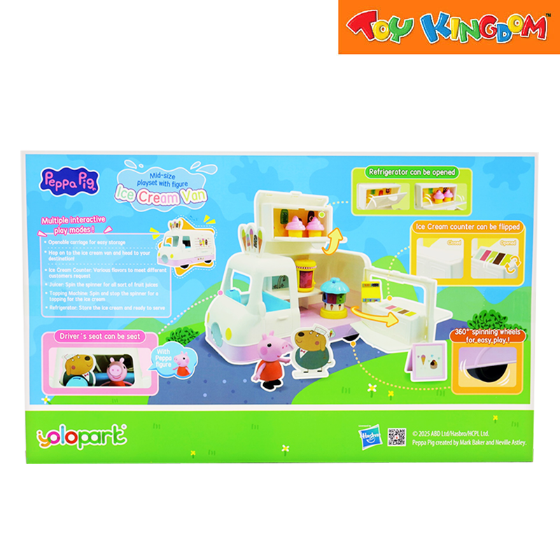 Toy Topic Peppa Pig Mid-size Playset with Figure – Toy Kingdom