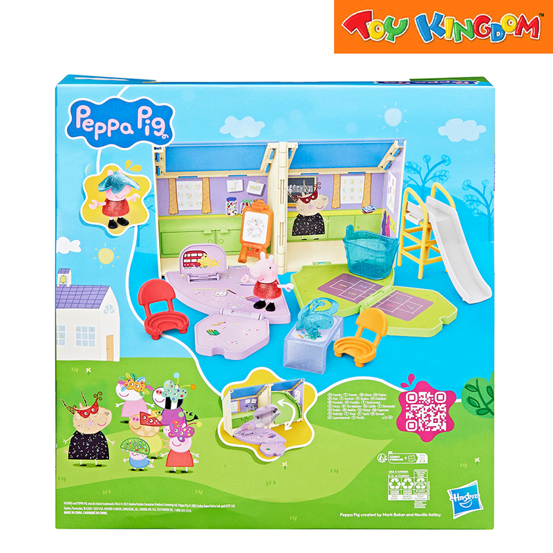 Peppa Pig Peppa s Pop Open Playgroup Playset Toy Kingdom