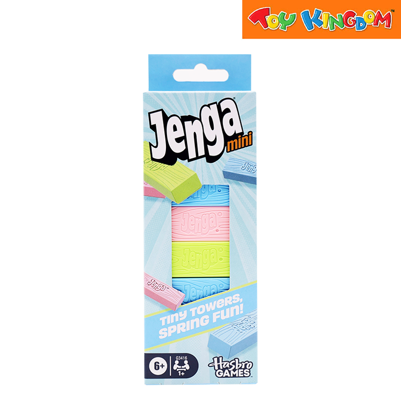 Hasbro Gaming Jenga Mini Spring Edition – Toy Kingdom