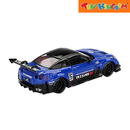 Mini GT 1:64 LB-Silhouette WORKS GT Nissan 35GT-RR Version 2 Blue Die-cast Model