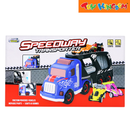 Dream Machine Speedway Transporter Truck Set