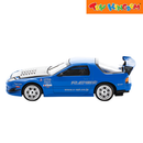 Pop Race Mazda RX7 (FC3S) Re-Amemiya Widebody Blue 1:64 Car Model