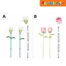 Sluban Pleyerid Creative Life Bricks Flower Series In Random Assortment