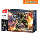Sluban Robot Series ZJZ-99A Main Battle Mobile Armored Exosuit Building Block Kit