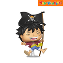 Funko POP! Animation: One Piece - Luffy with Flag Vinyl Figure