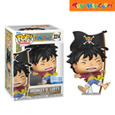 Funko POP! Animation: One Piece - Luffy with Flag Vinyl Figure