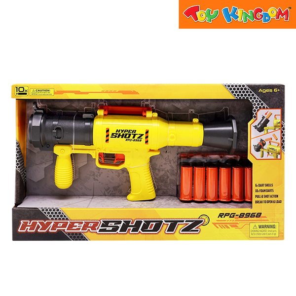 Dream Machine Hypershotz RPG-8968 Foam Dart Blaster – Toy Kingdom