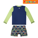 Marckids Jungle Reptiles Rash Guard Set