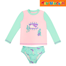 Marckids Fancy Meowmaid Rash Guard Set