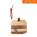 SquarePals Beverage District Collection Squishy Keychain Bag Charm 7cm