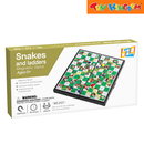 Engten 25cm x 25cm Magnetic Snakes and Ladders Set