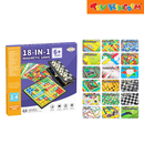 Engten 25cm x 25cm 18-in-1 Magnetic Game