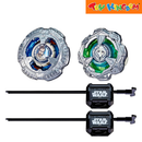 Beyblade X Star Wars Obi-Wan Kenobi 4-60P vs General Grievous 3-80HN Multipack Set