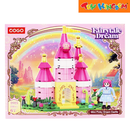 COGO Fairytale Dream Mini Pinky Dream Castle Building Block Set