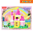 COGO Fairytale Dream Mini Pinky Dream Castle Building Block Set