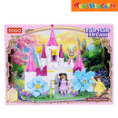 COGO Fairytale Dream: Fairy Blossom Castle Building Block Set