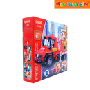 COGO Creative Player: Fire Force Truck Building Block Set