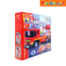 COGO Creative Player: Fire Force Ladder Truck Building Block Set
