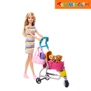 Barbie Stroll 'N Play Pups Playset