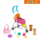 Barbie Stroll 'N Play Pups Playset