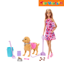 Barbie Walk & Potty Pup Playset