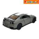 MSZ 1:32 Scale Nissan GT-R (R35) 50th Anniversary Edition Silver Die-cast Model Car