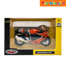 MSZ 1:18 Scale 2024 Suzuki Hayabusa Orange Motorcycle Die-cast Model