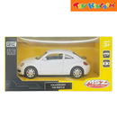 MSZ 1:32-1:53 Scale Volkswagen The Beetle White Die-cast Model Car