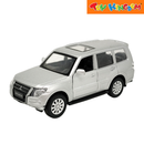 MSZ 1:43 Scale Mitsubishi Pajero 4WD Turbo Silver Die-cast Model Car