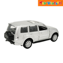 MSZ 1:43 Scale Mitsubishi Pajero 4WD Turbo Silver Die-cast Model Car