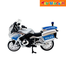 MSZ 1:18 Scale BMW R1250 RT-P Police Motorcycle Die-cast Model