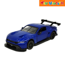 MSZ 1:32-1:53 Scale 2024 Ford Mustang GT3 Blue Die-cast Model Car