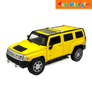 MSZ 1:24 Scale Hummer H3 Yellow Die-cast Model Car